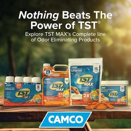 Camco TST ORANGE SINGLES, 8-4OZ BOTTLES 41191